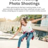 YTGEE Objet intelligent Reconnaissance faciale Support de téléphone Selfie Robot Auto Caméraman Mobile Support Enregistrement vidéo Vlog Prise de vue intelligente